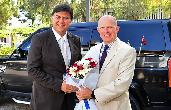 İngiliz Büyükelçi'den Fethiye Belediyesi'ne ziyaret