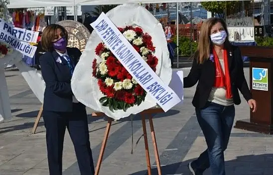Kadınlar Günü Fethiye'de etkinliklerle kutlandı