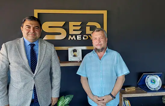 Kaymakam Balcı'dan SED Medya'ya ziyaret