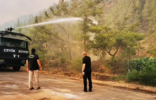 Marmaris'te yangın 2. gününde