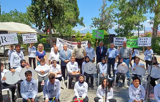 Müzikle çevre sevgisini anlattılar