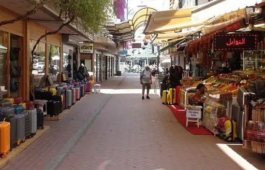 Paspatur Çarşısı'na rağbet azaldı