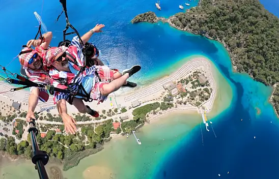 Peştamalli uçuş keyfi