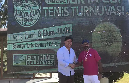 Tenis Turnuvası ödül töreni ile sona erdi