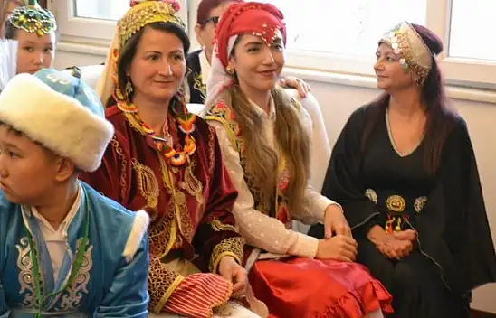 Türk Cumhuriyeti çocuklarından Kaymakam'a ziyaret