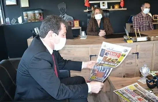 Vali Tavlı'dan SED Medya ve İGD'ye ziyaret