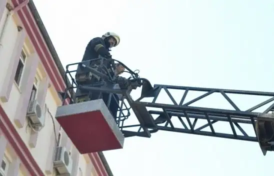 Yangın tatbikatı gerçeğini aratmadı