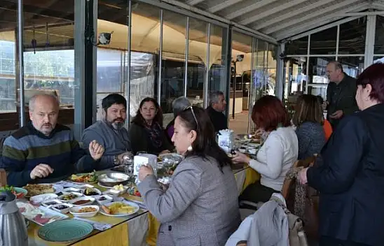 Yörükler kahvaltıda buluştu