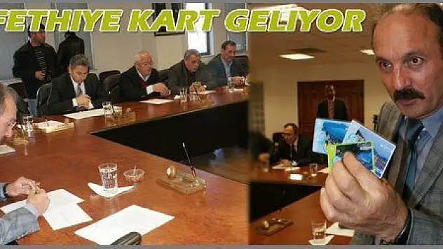 BELEDİYE OTOBÜSLERİ İÇİN FETHİYE KART GELİYOR