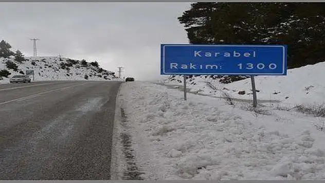  SEYDİKEMERE YILIN İLK KARI DÜŞTÜ