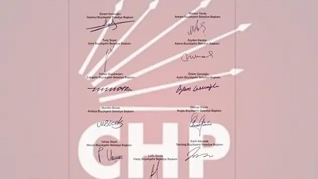 11 CHP'li Büyükşehir Belediye Başkanından Ortak Açıklama