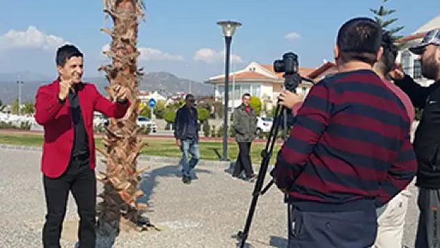 ANKARALI SANATÇI FETHİYE'DE KLİP ÇEKTİ