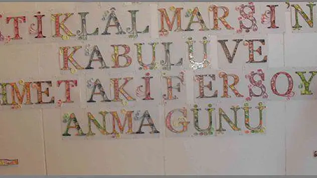 MEHMET AKİF ERSOY FETHİYE'DE DE ANILDI