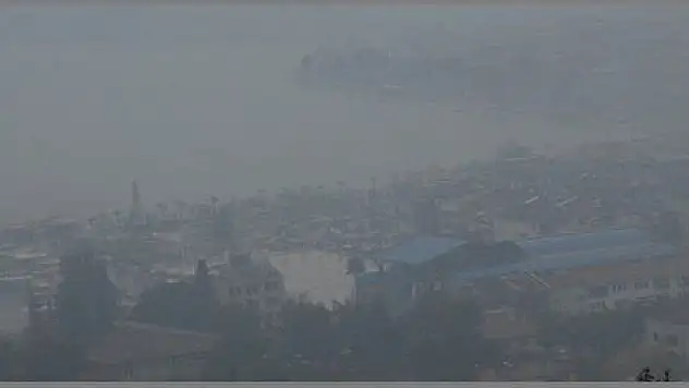 FETHİYE SİS ALTI OLDU