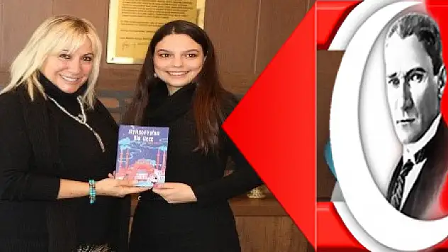 Genç yazar Demiriz, Kaymakam ve İlçe Milli Eğitim Müdürü'nü ziyaret Etti