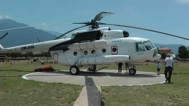  YANGIN SÖNDÜRME HELİKOPTERİ GÖREVDE