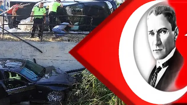 Otomobil ile kamyonet çarpıştı: 3 yaralı