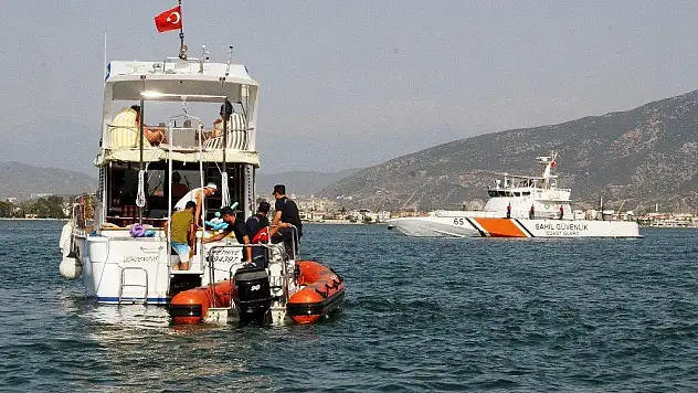 Tur teknelerine Sahil Güvenlik denetimi