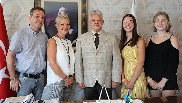 Kardeş şehir Fürth'ün Yerel Başkanından Marmaris'e ziyaret