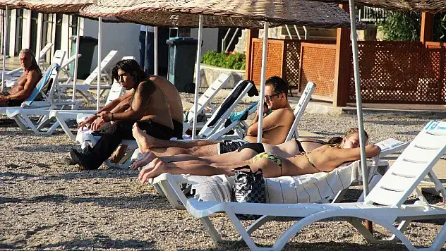 Kasım ayında deniz keyfi