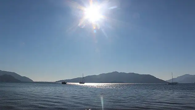 Marmarisliler hafta sonuna güneşli havayla başladı