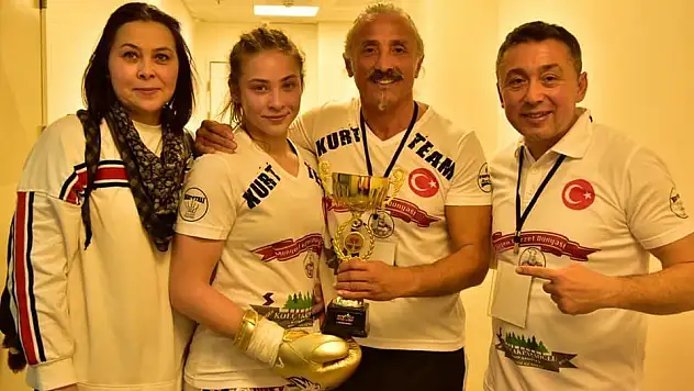 Marmarisli sporcu İlknur Kurt şampiyon oldu