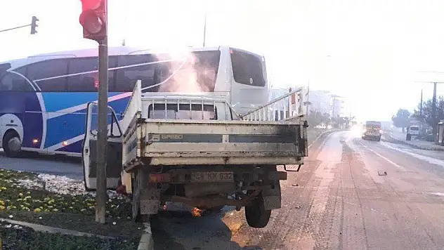 Milas'ta trafik kazası 1 yaralı