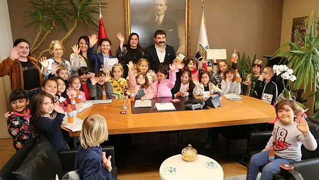 Öğrencilerden Bodrum Belediyesine ziyaret