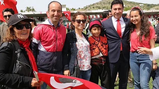 Bodrum'da 23 Nisan sevinci