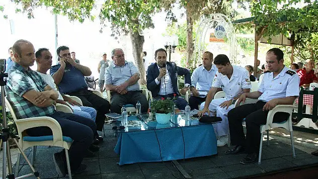 Halk toplantısında Datça'nın tüm sorunları masaya yatırıldı