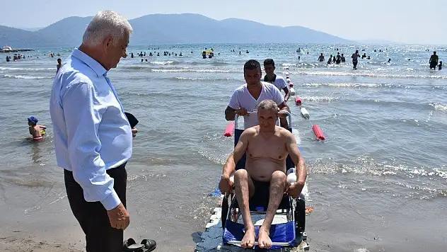 Muğla'da engelliler için 9 ilçeye 14 engelsiz plaj