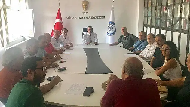 Milas Zeytin Hasat Şenliği üst kurul toplantısı gerçekleştirildi