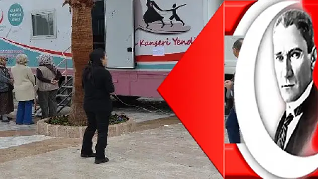 Milas'ta ücretsiz mamografi çekimlere yoğun ilgi