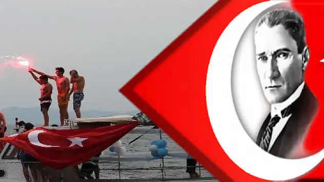 Öğrenciler diplomalarına kulaç atarak ulaştı
