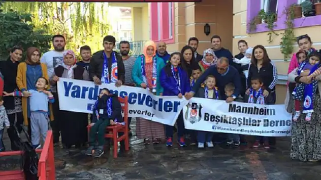 MANNHEİM BEŞİKTAŞLILAR DERNEĞİ'NDEN BÜYÜK JEST...