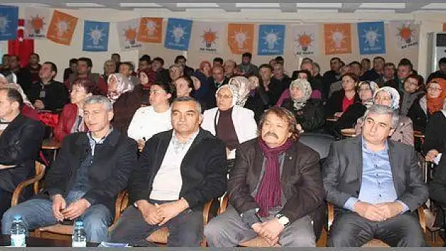 AK PARTİ OCAK AYI İSTİŞARE TOPLANTISINI YAPTI