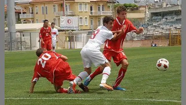 U15 MİLLİ TAKIMI, İSVİÇRE'Yİ 3-1 YENDİ