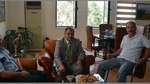 İL EMNİYET MÜDÜRÜ'NDEN SAATCI'YA ZİYARET