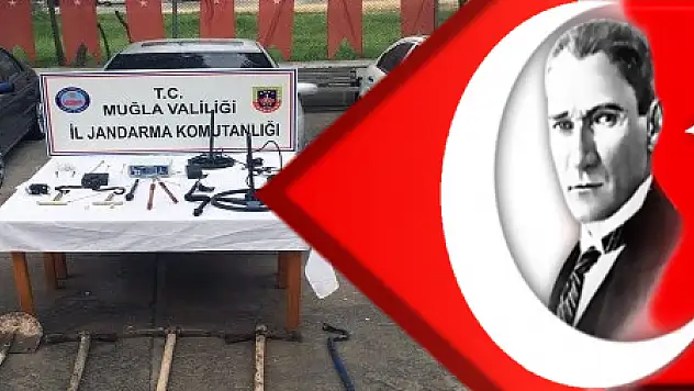 Jandarmadan kaçak kazı ve uyuşturucu operasyonu