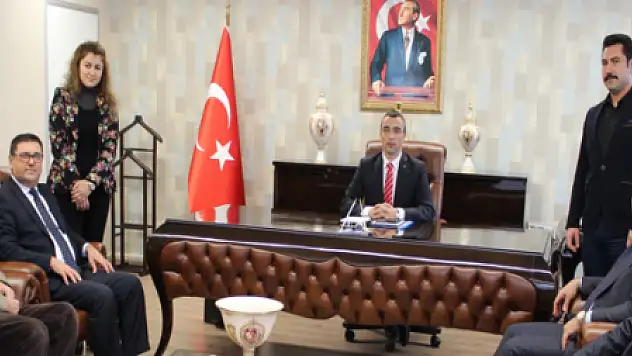 MİLAS OSB YÖNETİMİ KAYMAKAM ARSLAN'I ZİYARET ETTİ...