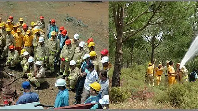 YANGIN TATBİKATI YAPILDI
