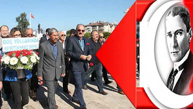 MÜBADELENİN 95. YILINDA FETHİYE'DE DENİZE ÇELENK BIRAKILDI
