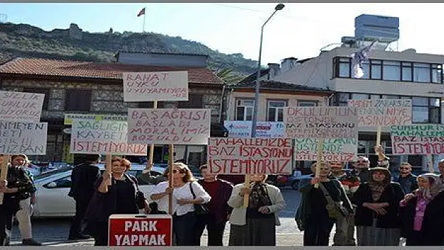 MAHALLE HALKI BAZ İSTASYONU İÇİN AYAKLANDI