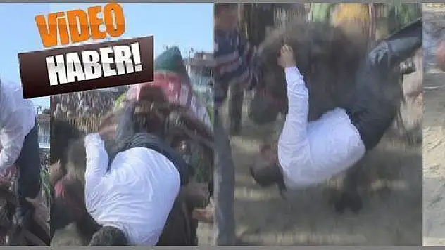 ÇAYLI DEVEDEN DÜŞTÜ