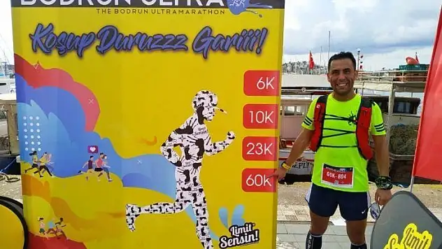 60 kilometre koşan Milaslı