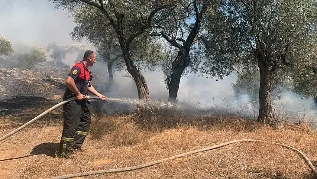 8 helikopter 1 uçak yangına müdahale ediyor