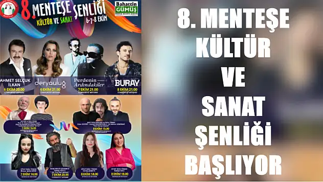 8. Menteşe Kültür Ve Sanat Şenliği Başlıyor