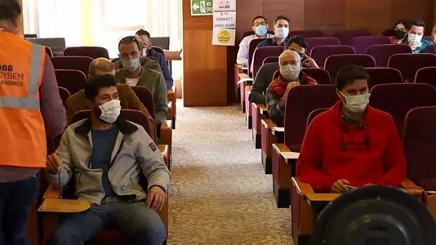 81 sektör temsilcisi sınavlarda ter döktü