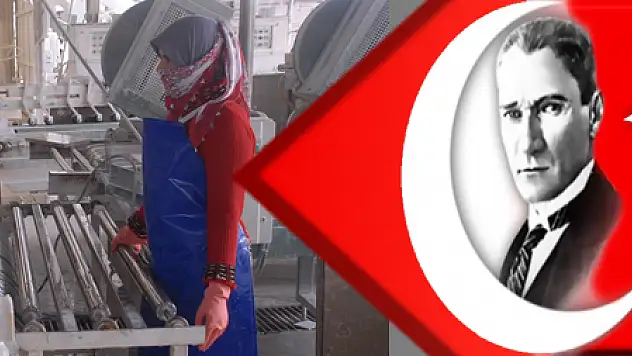 KADINLAR EKMEĞİNİ TAŞTAN ÇIKARTIYOR