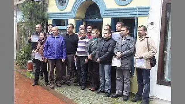 SERTİFİKALARINA KAVUŞTULAR